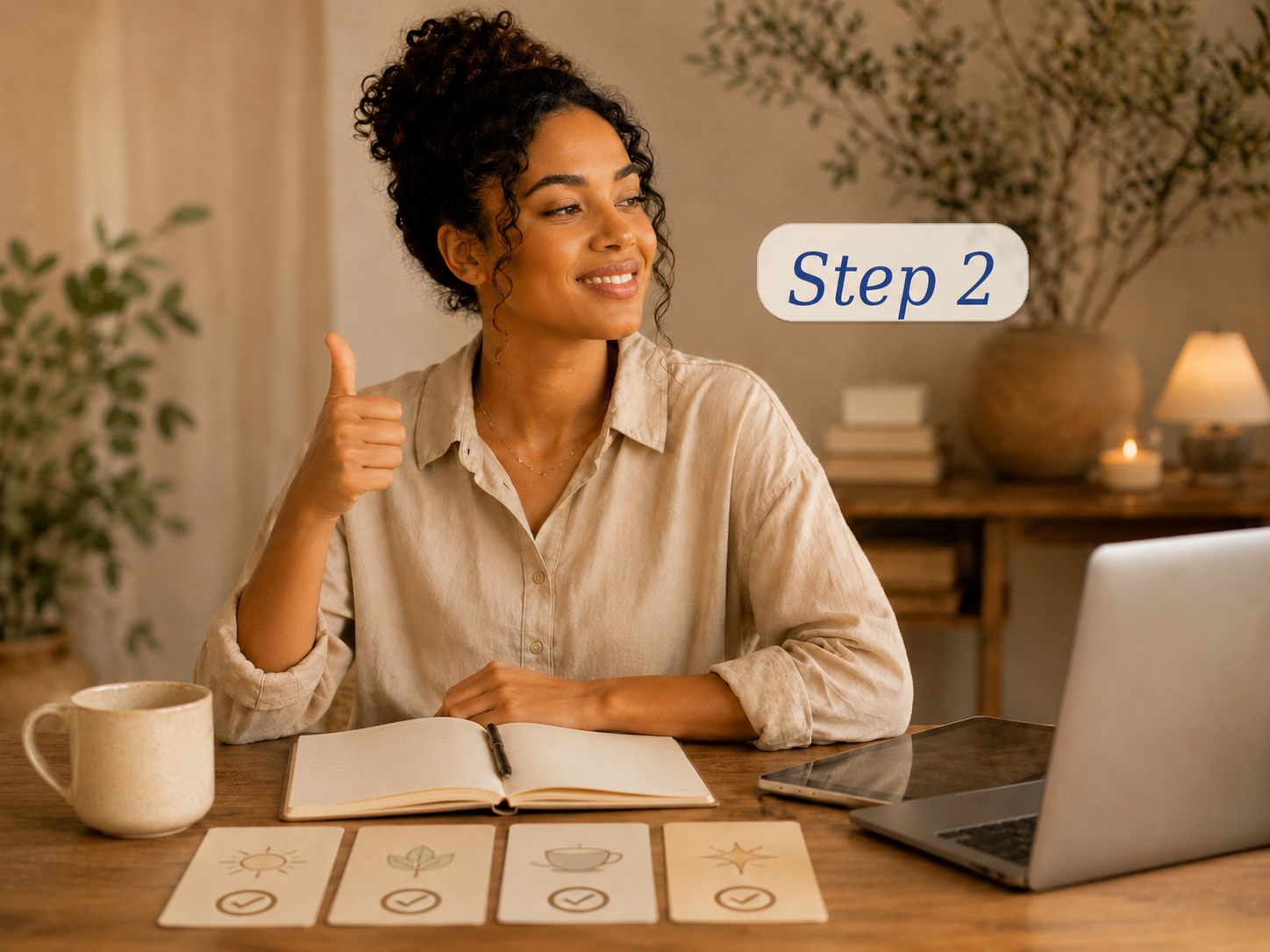 B Center 4-step method: Identify, Understand, Choose, Act