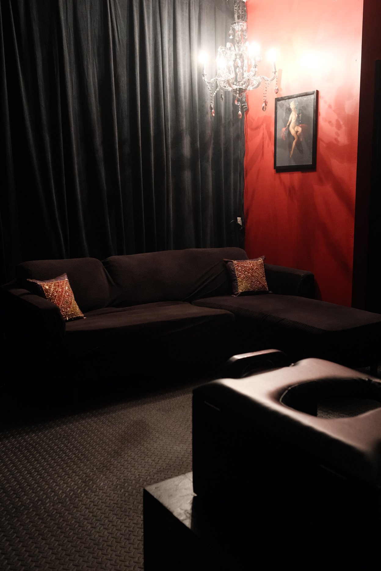 Sitting area in the dungeon