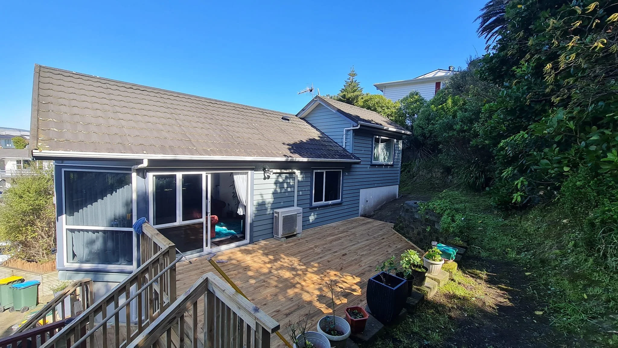 reclad with new deck
