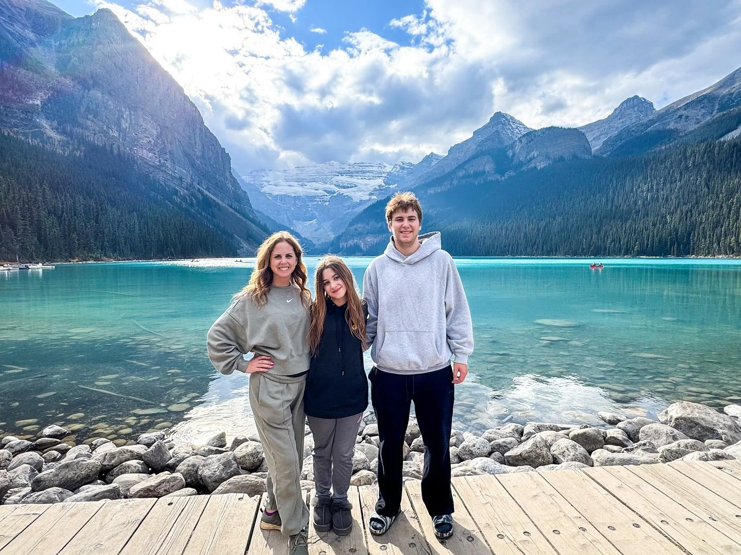 Adventure awaits&hellip; nature doesn&rsquo;t stop for anyone. Neither do you. Keep showing up. You deserve it! justafarmwife #farmwife #banff #lakelouisecanada #mentalhealth #beyourself