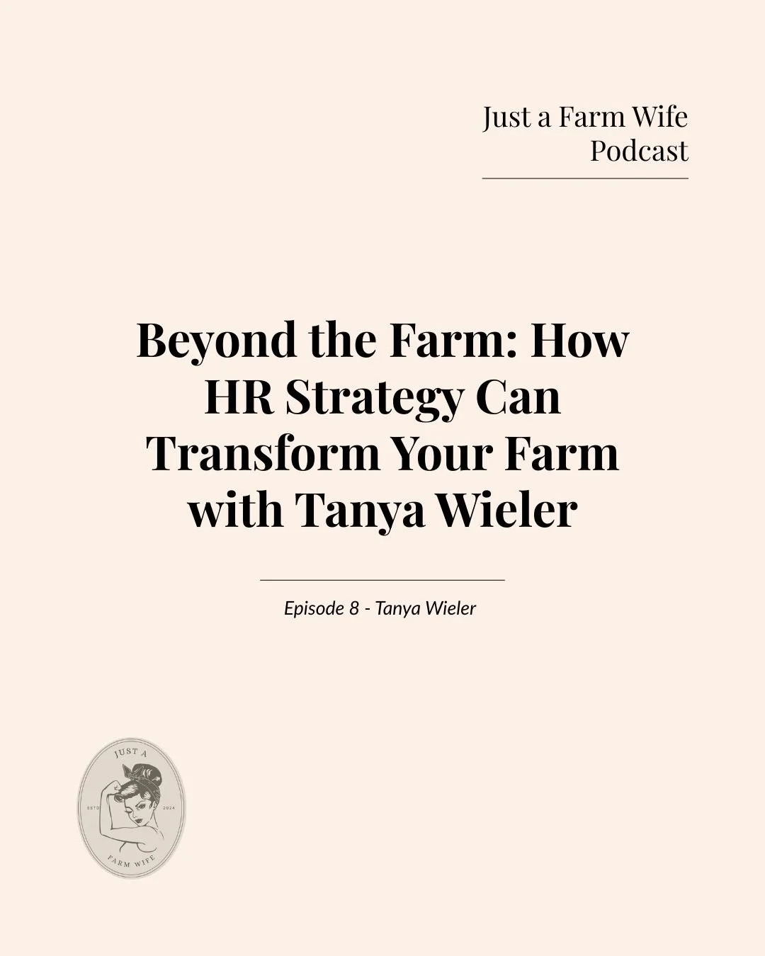 What if the secret to a smoother, more connected farm operation isn&rsquo;t another piece of equipment&hellip; but an HR mindset? 👀🚜

In the recent episode of Just a Farm Wife, Tara sits down with Tanya Wieler of Dakota Dynamics to unpack how commu