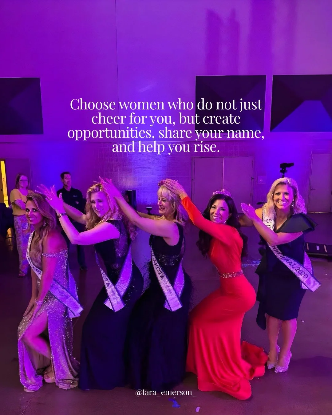 Your circle should do more than cheer.
They should speak your name in rooms you are not in.
They should open doors.
They should help you build what you dreamed of.

Choose women who grow with you, not just watch you grow. ✨

Tag a woman who opens doo