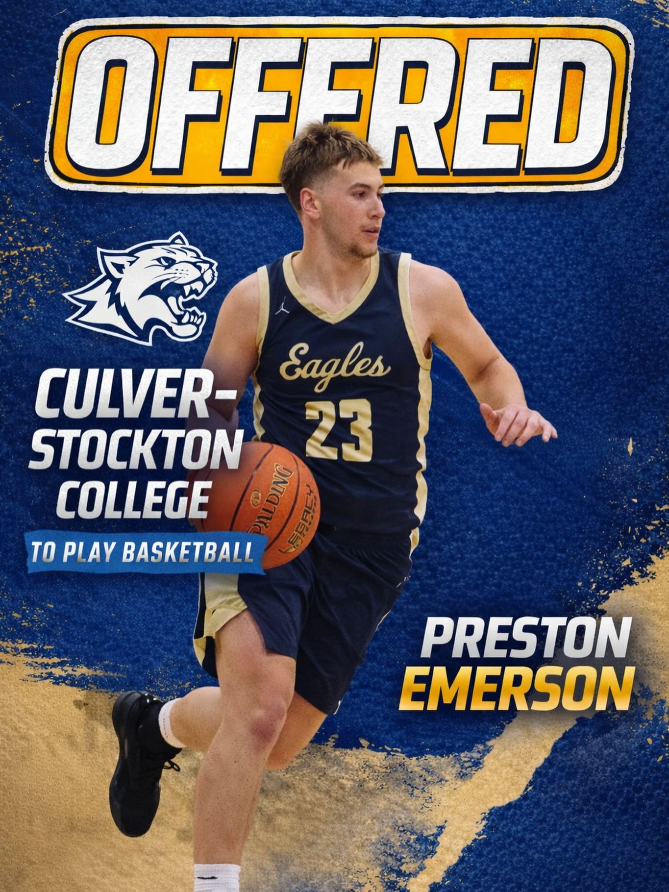 I can&rsquo;t even begin to say how thankful we are to be standing in this position. Congrats Preston on another offer! Lots of major life decisions coming in the next few weeks! @emersonpreston_