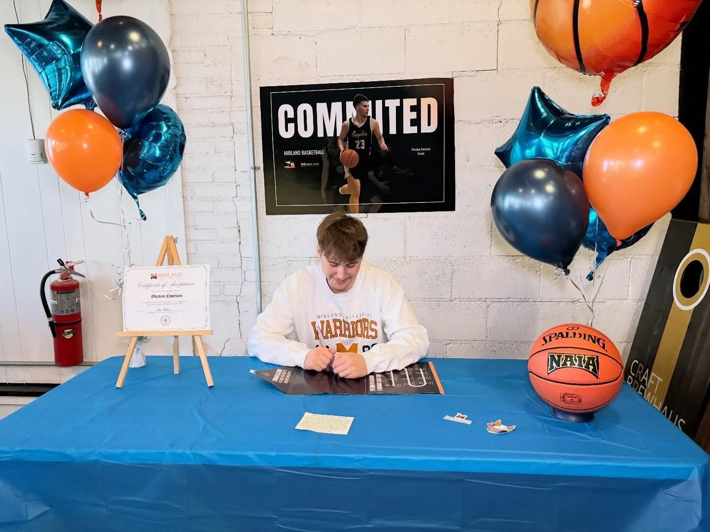 We just want to say thank you to everyone who showed up for Preston&rsquo;s signing party. It truly meant more to us than we can put into words.

Preston&rsquo;s basketball journey has been far from ordinary. There were coaches who believed in him, a