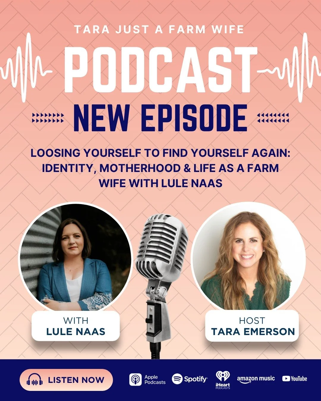 In this episode of Just a Farm Wife, I sit down with Lule Naas for a conversation most women don&rsquo;t say out loud.

Because the truth is&mdash;
you don&rsquo;t wake up one day and feel lost.

It happens slowly.
Showing up for everyone else.
Holdi