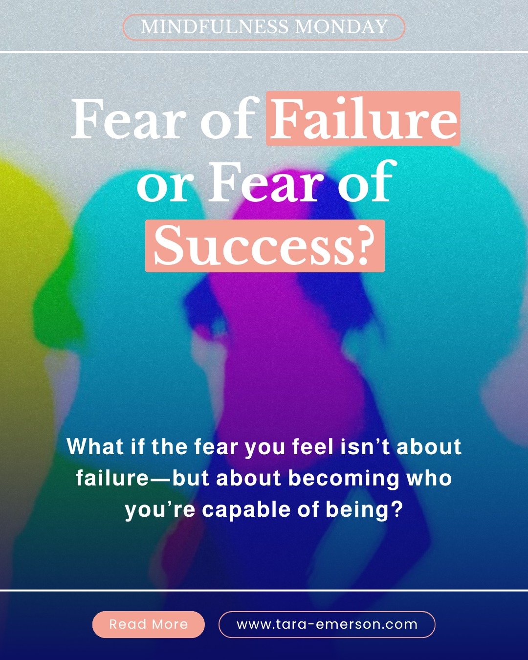 Start your week with awareness, reflection, and honesty 🌿

We often think our fear is failure&mdash;but sometimes it&rsquo;s quieter than that: fear of what happens if things actually work.

Because success doesn&rsquo;t just bring achievement, it b