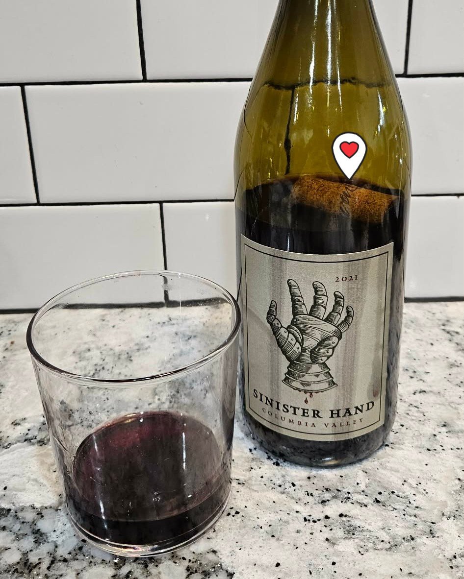 When it's your day off, you can't find the corkscrew, and nothing is about to stop you from enjoying your first gift of the holiday season... You resort to the one method that prevails when you have no other options left, and also don't plan on havin