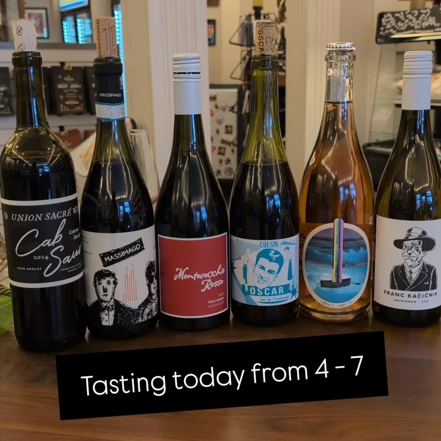 Pop on down today for a taste of some really fun wines. Been holding a few of these back for a tasting for awhile now, so this one certainly isn't one to miss.