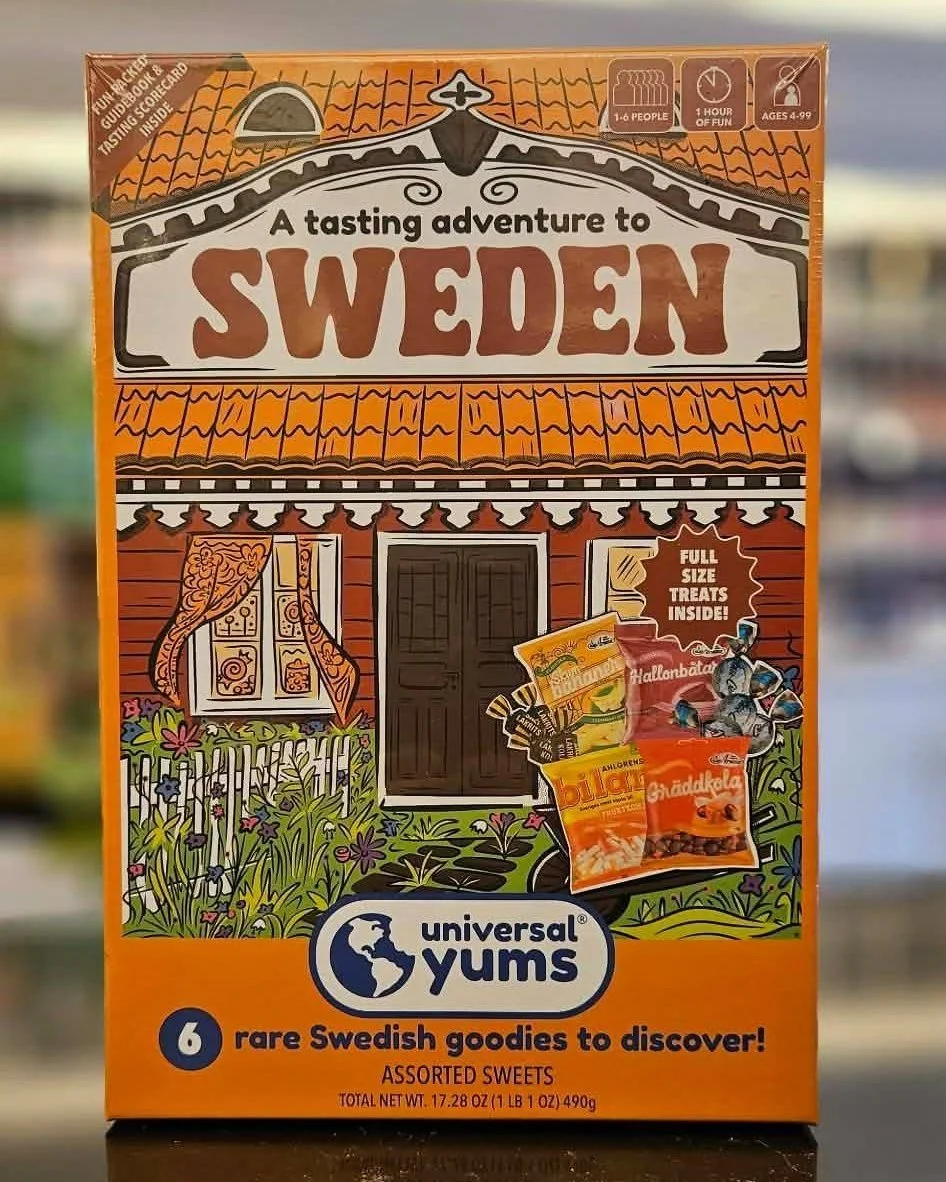 Feeling adventurous? Try a treasure trove of rare treats from Sweden, Japan, and Korea! Each box has a selection of full-sized, sweet &amp; savory snacks. 👀
These are seriously cool, and supplies are limited!