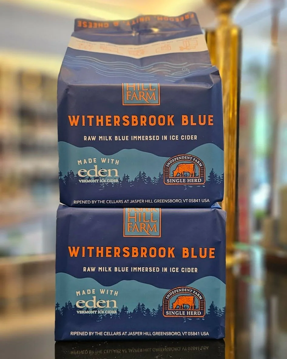 Yes, you are seeing double because one just isn't enough! 🧀🥇
In 2025, Jasper Hill Farm Withersbrook Blue won several high-profile awards. It was named 1st Runner-up for Best of Show at the American Cheese Society Annual Judging &amp; Competition, a