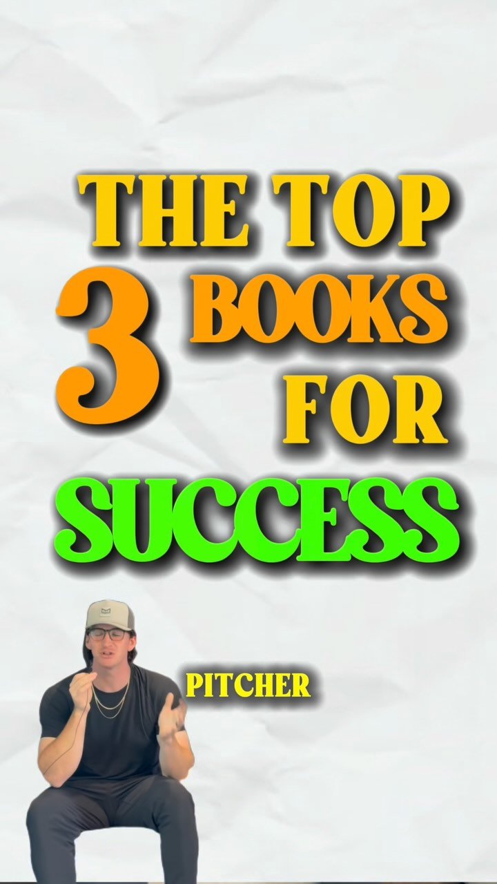 Here are the 3 books that completely changed my career:
π The Obstacle Is The Way — Stoic fire from Marcus Aurelius that helps you USE adversity to level up! πΎβ‘οΈ
π The Mental ABCs of Pitching — The literal pitcher’s bible that