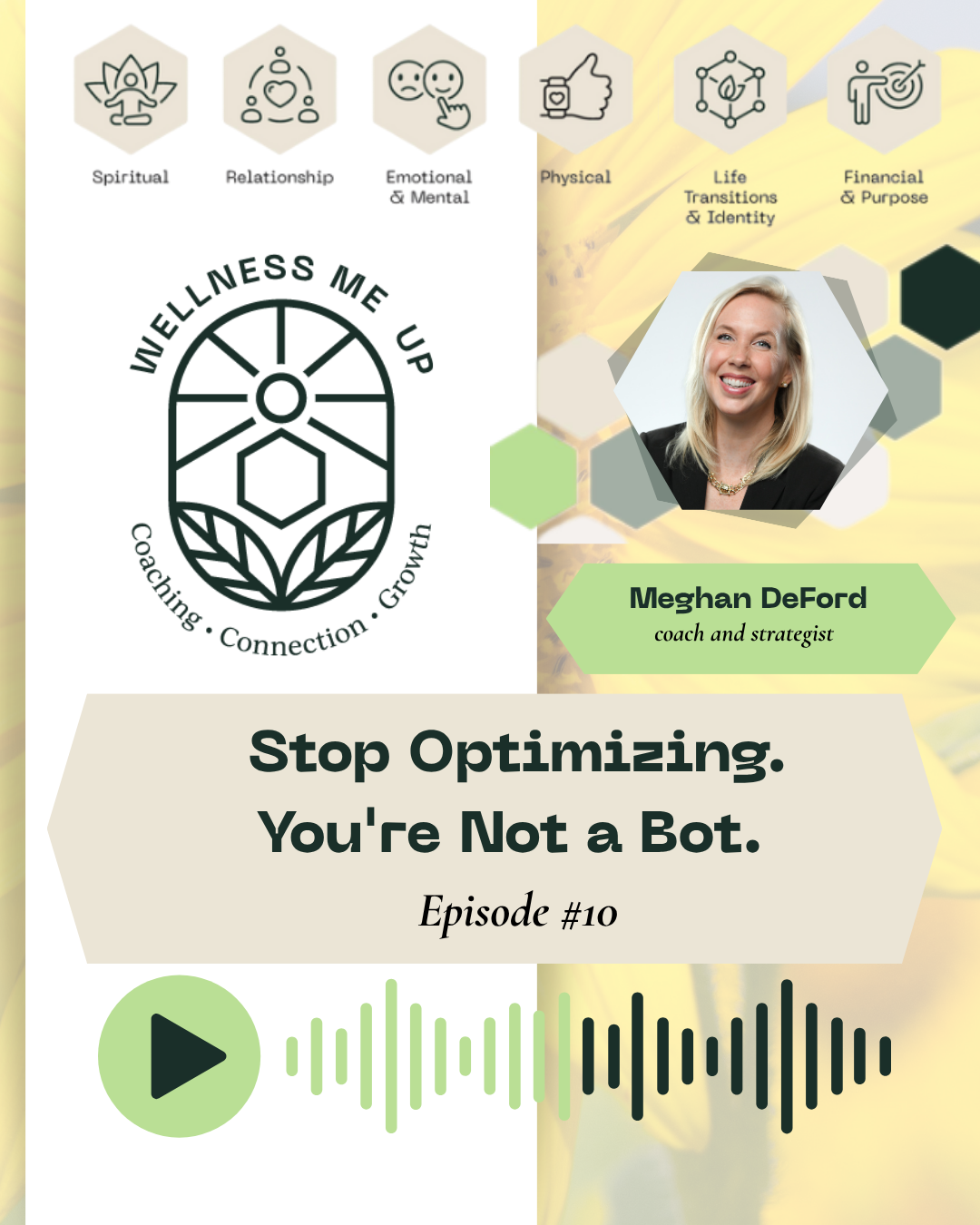 Stop Optimizing. You're Not a Bot. — Values, Identity &amp; Building a Playbook That's Actually Yours