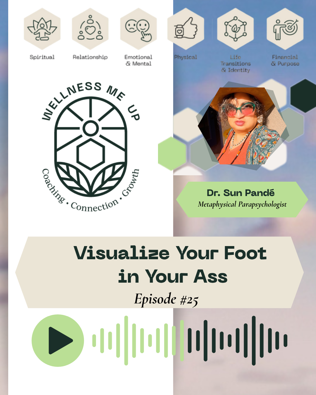 Visualize Your Foot in Your Ass