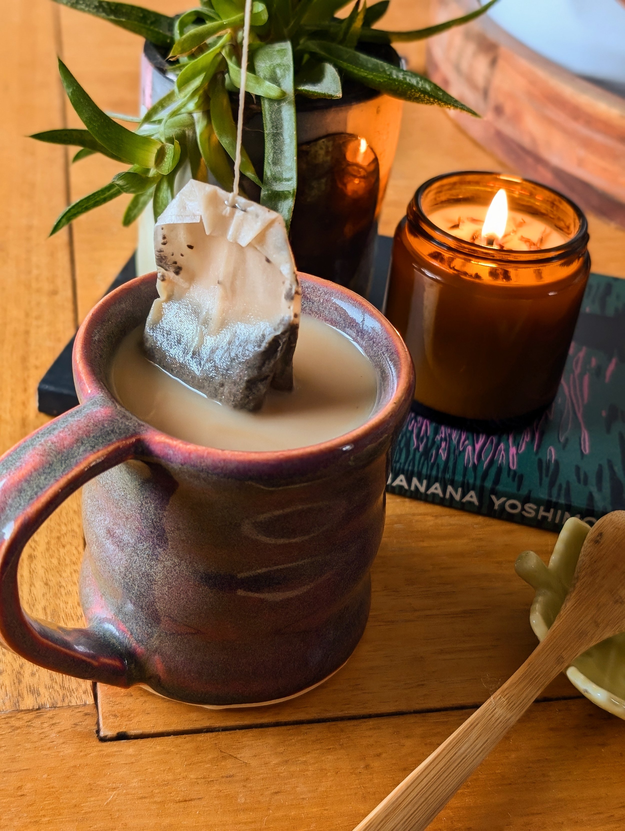 Ripple Mug in Iron Plum