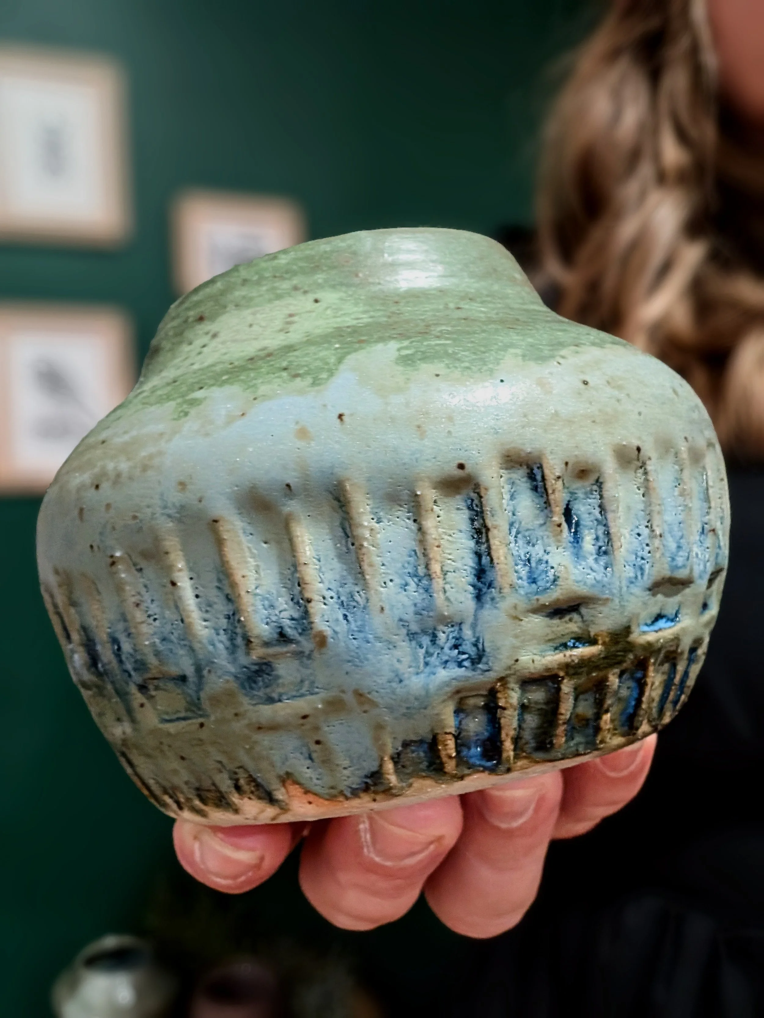 Hand Carved Vase