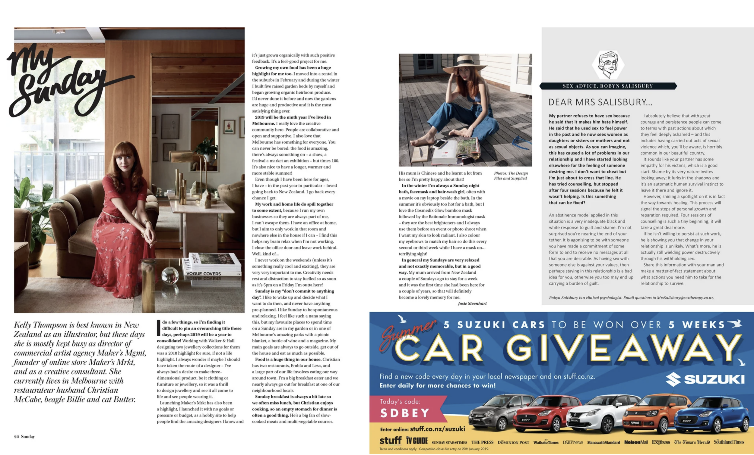 Sunday Magazine - Jan 2015
