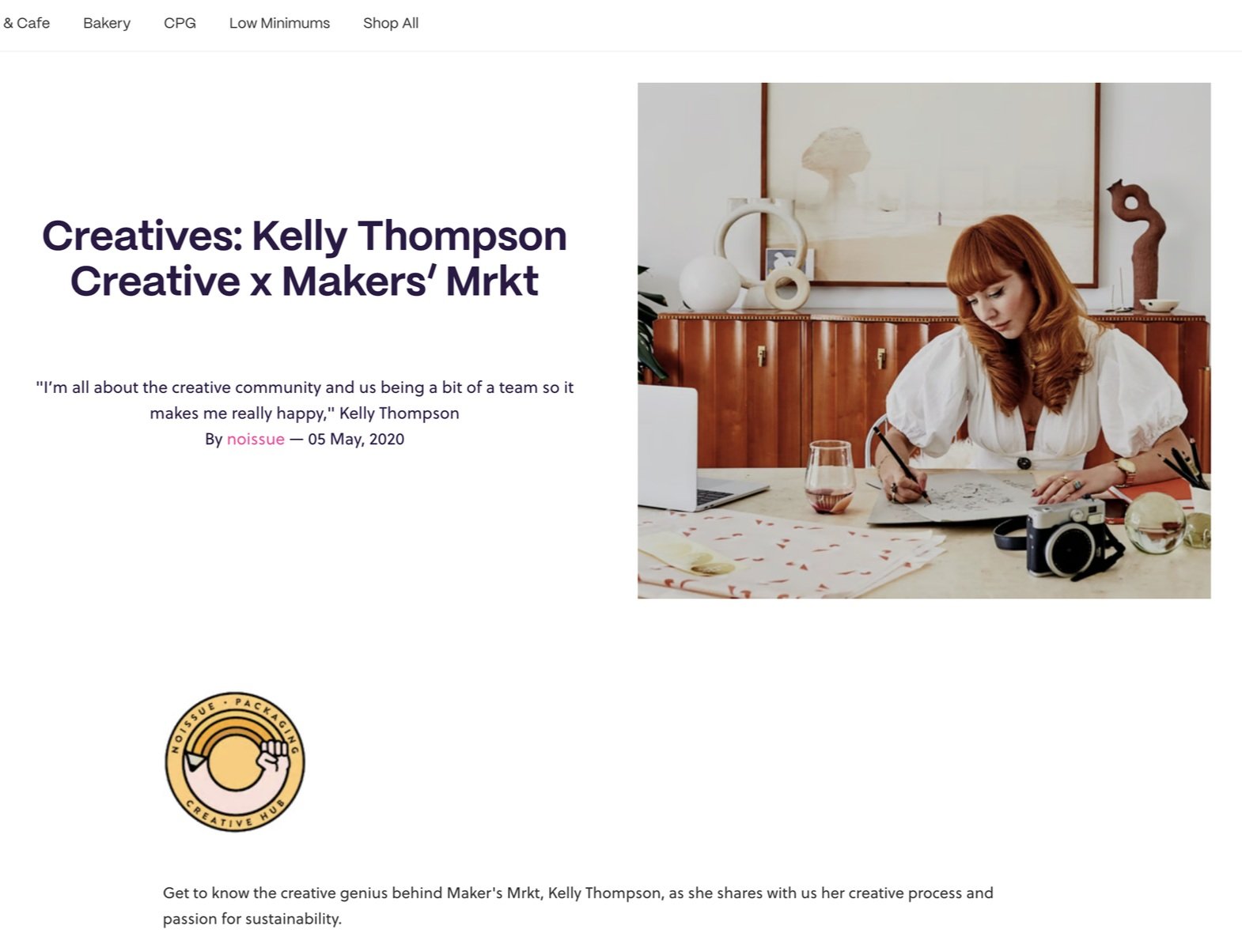 No-Issue x Kelly Thompson