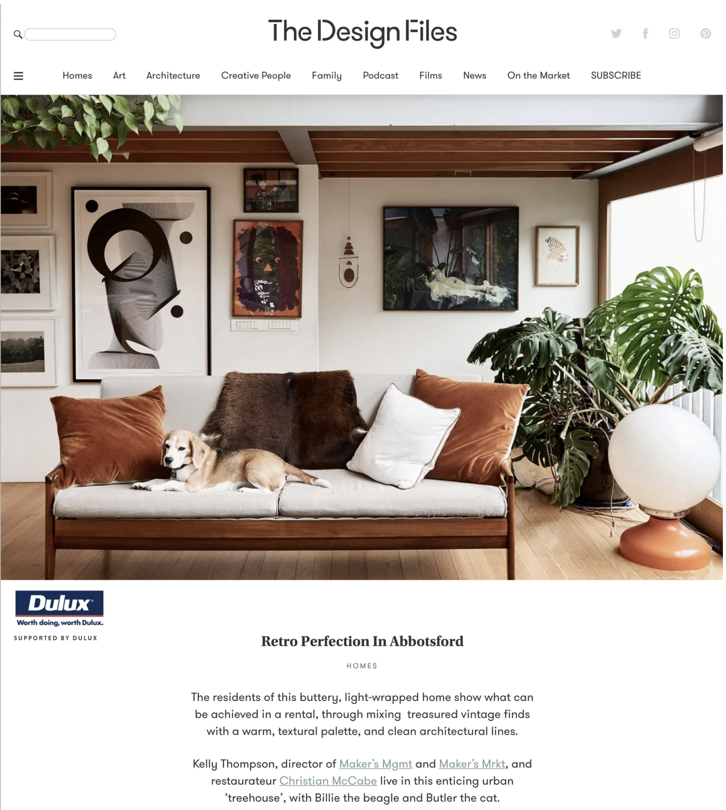 The Design Files - Retro Perfection
