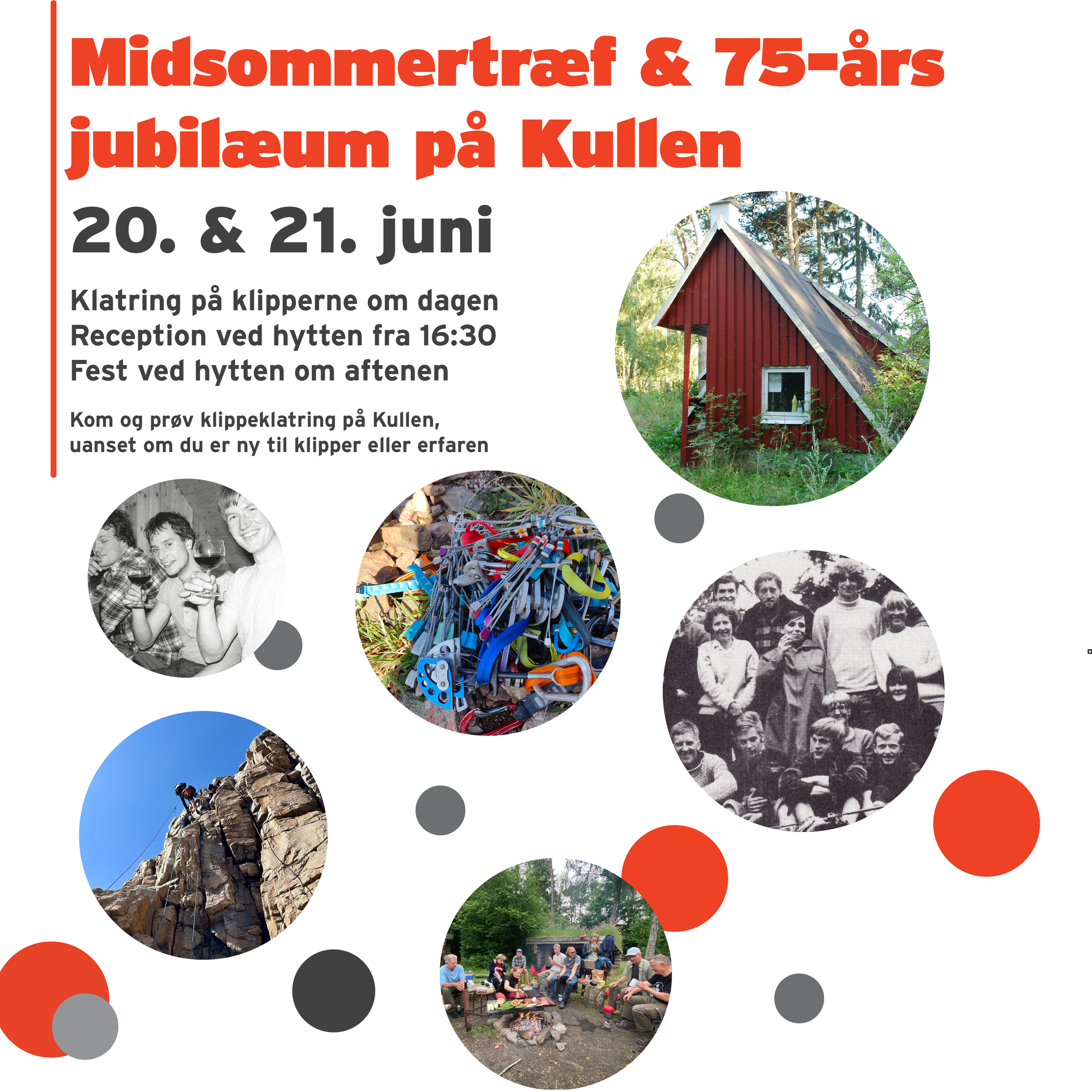 Midsommertræf på Kullen &amp; fejring af 75-års jubilæum