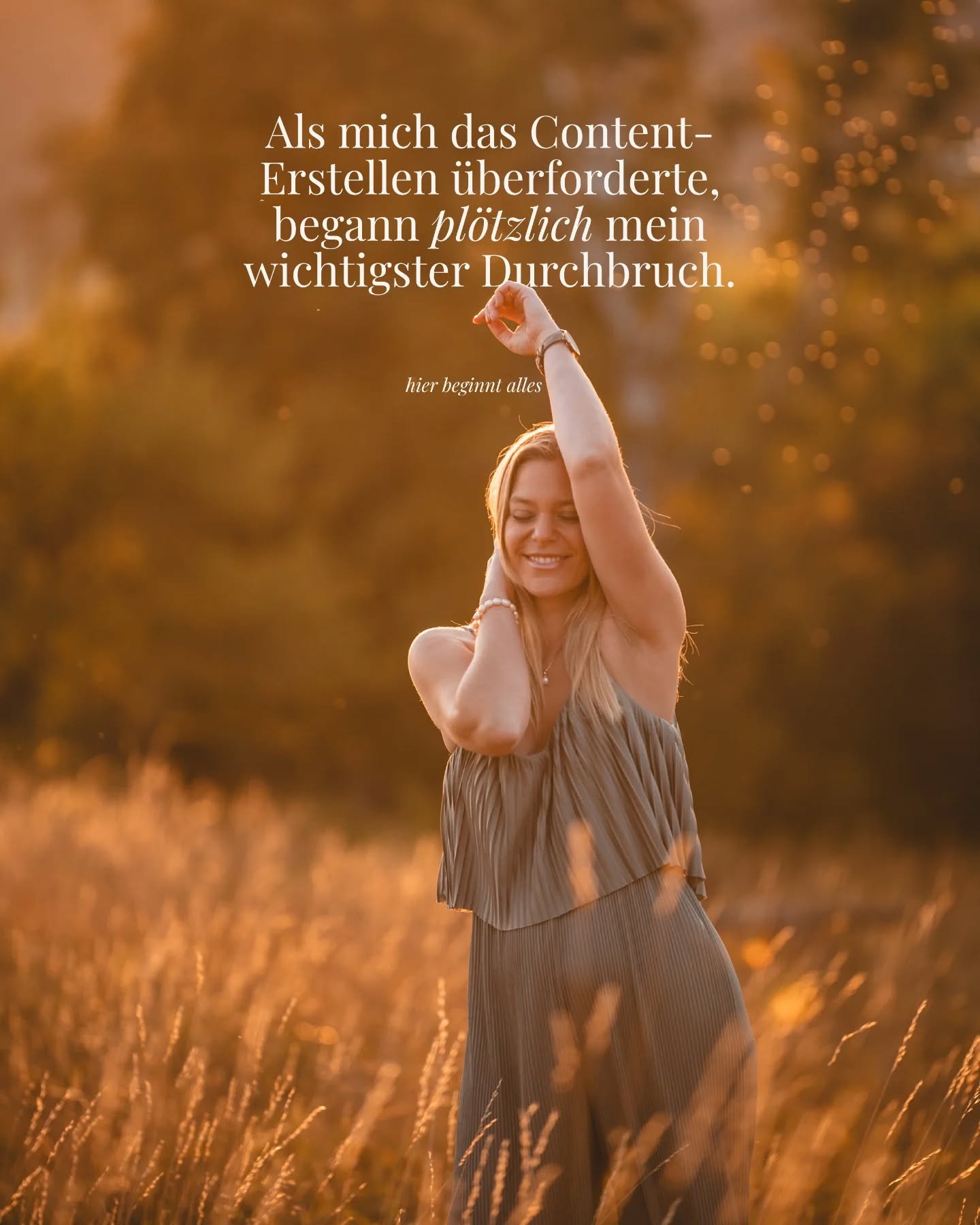 Das hat alles ver&auml;ndert 💛

Vielleicht findet ihr euch in diesen Zeilen ja wieder und vielleicht auch nicht. Dann erz&auml;hl gerne was dir geholfen hat, Content zu erstellen, der ins Herz deiner Zielgruppe getroffen hat💛 

Auf den Wundervollen