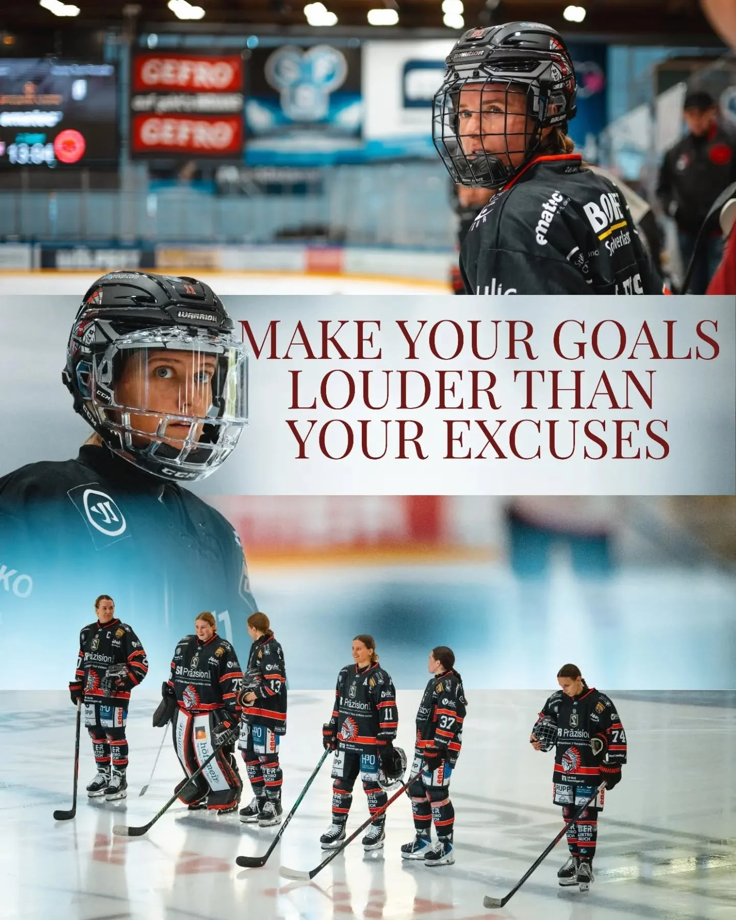 Ziele setzen. Alles geben. Keine Ausreden - 
Make your goals louder than your excuses

Danke, dass ich euch an dem Tag begleiten durfte!!
Vielen Dank an @daria.gleissner20 und das gesamte Team der @ecdcmemmingen.frauen 🚀

#gameday #zusaMMenhalten #e
