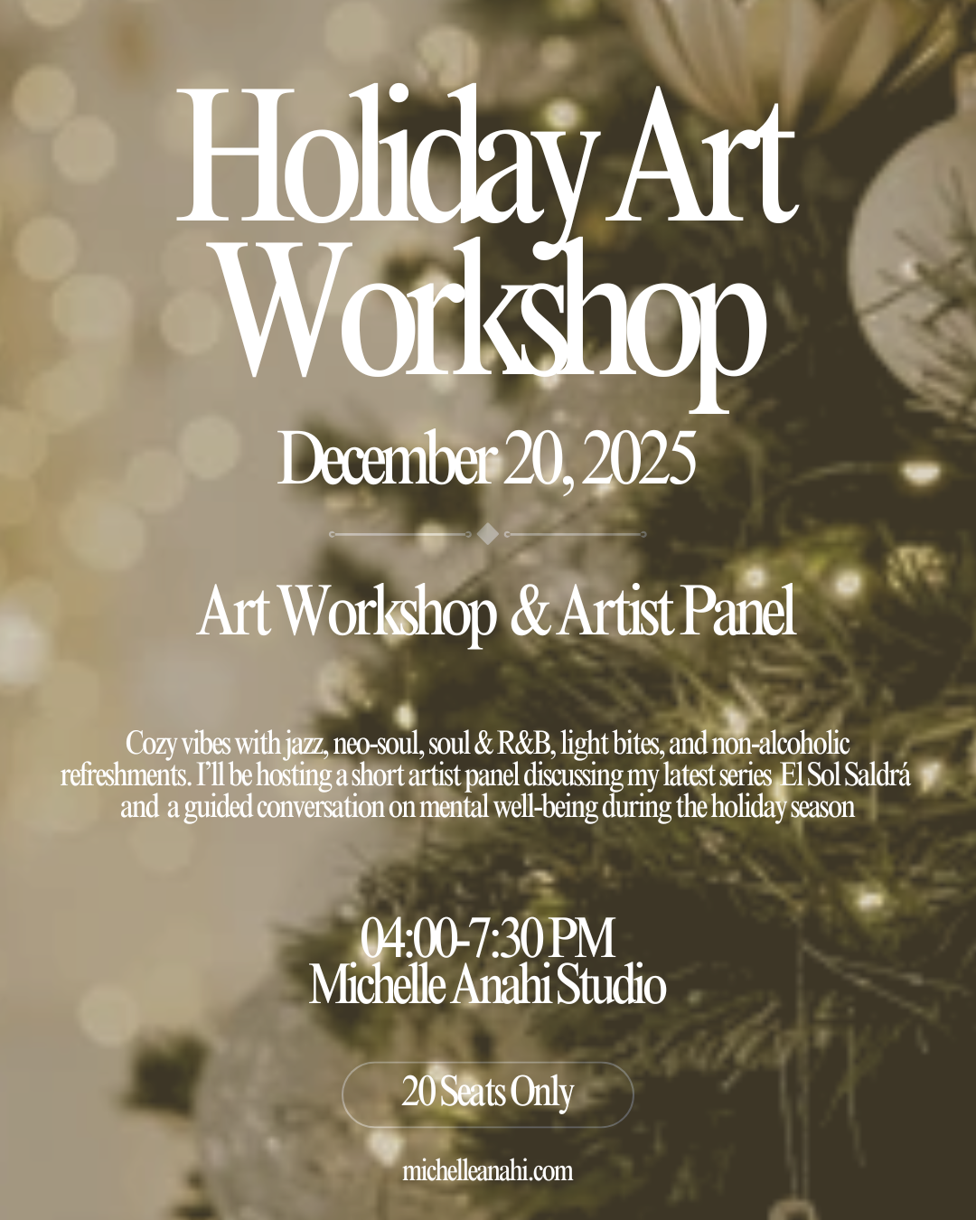 Holiday Art Workshop and Panel 