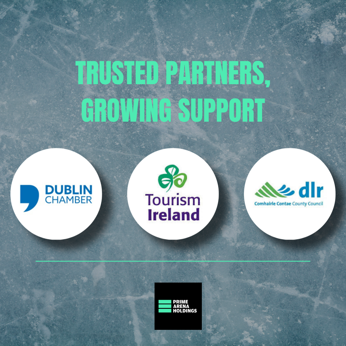 Prime Arena Secures Key Endorsements from Dún Laoghaire-Rathdown County Council, Dublin Chamber and Tourism Ireland&nbsp;