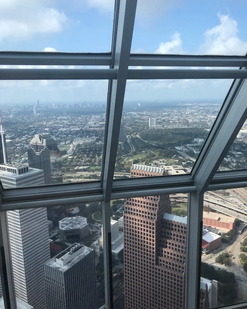 Stunning view from client's office