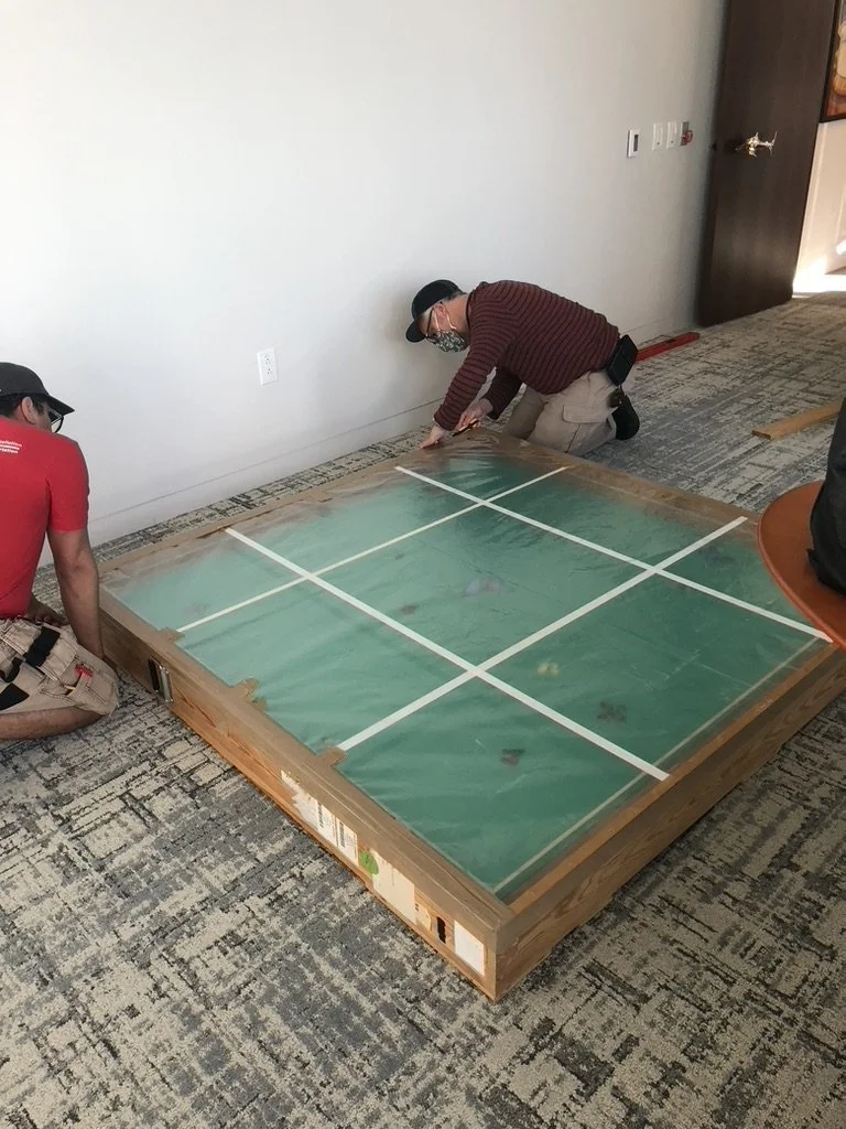 Artwork arrival from London