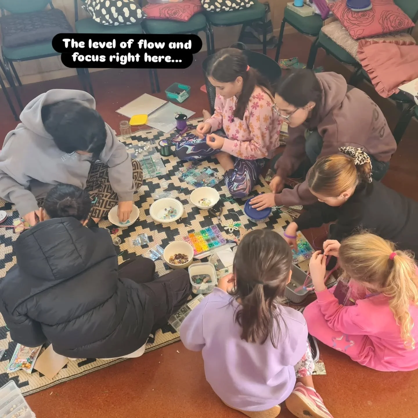 The level of creative flow just kept rising this week 💜 Love this so much for our young people! #TeAoPakihiRangatahi