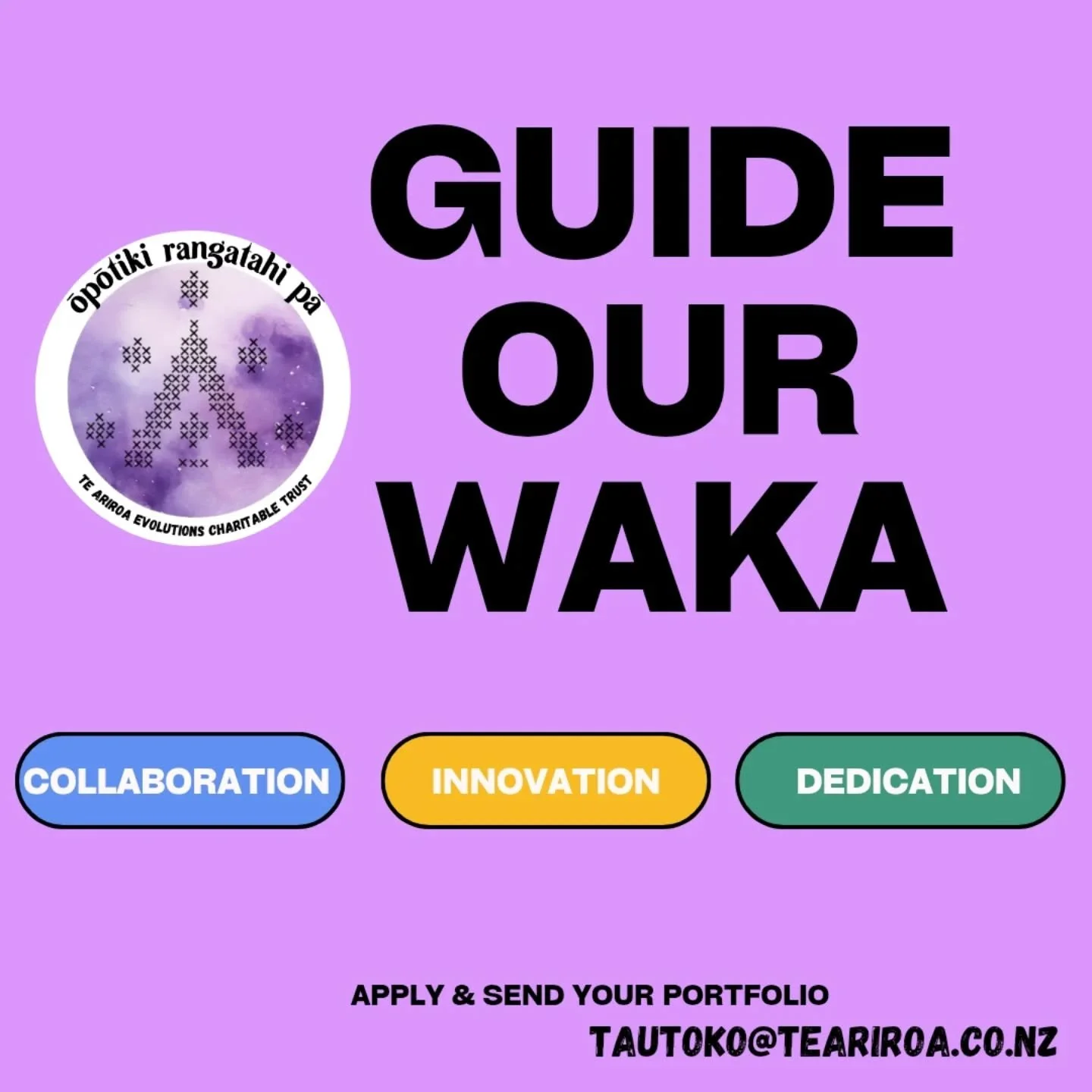 We&rsquo;re looking for new Trustees!

Te Ariroa Evolutions Charitable Trust (TAECT) is entering an exciting new season. Some of our trustees are stepping down, creating space for fresh energy, new perspectives, and committed leaders who are passiona