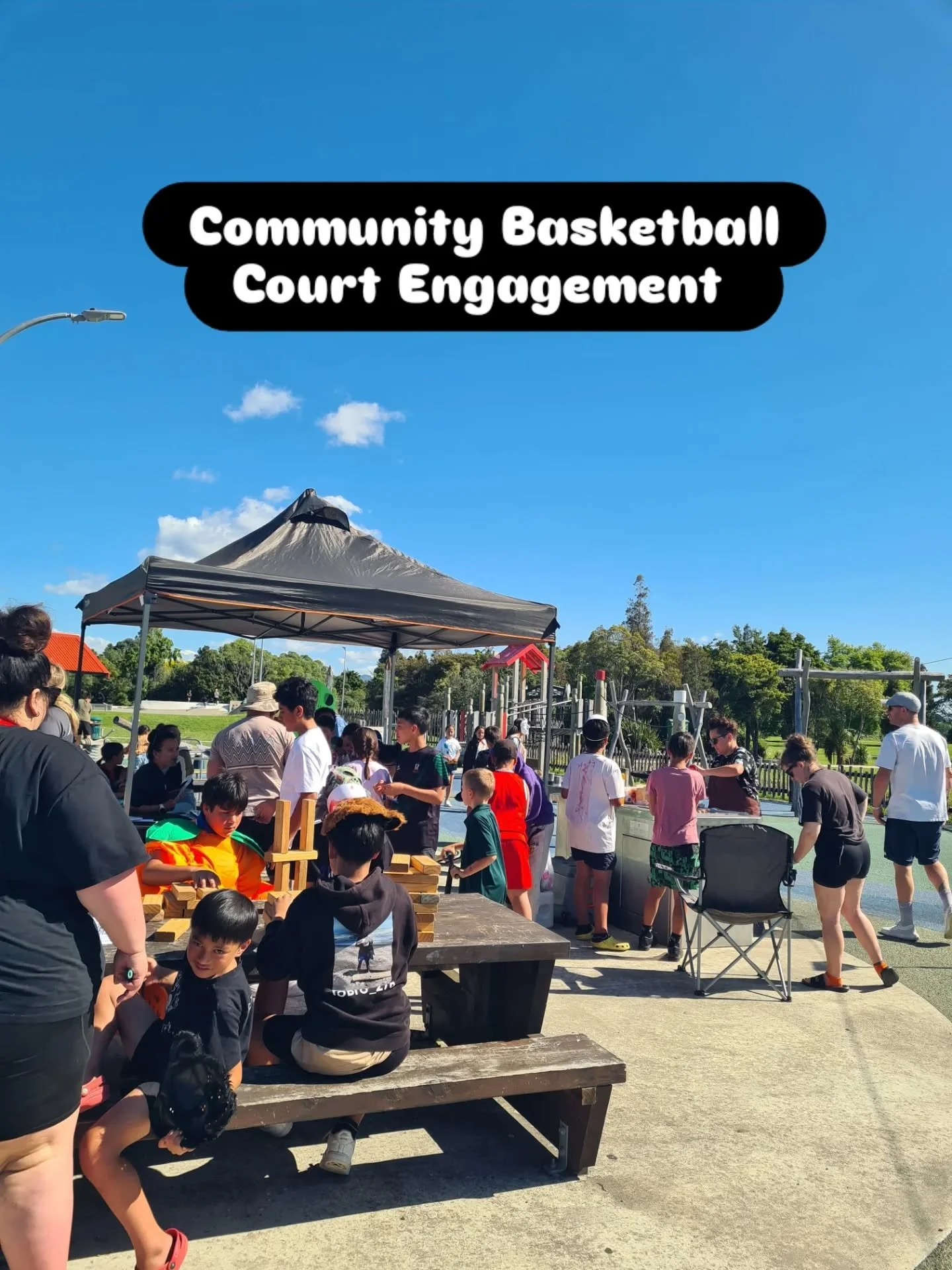 Connecting with our hāpori is our favourite kaupapa 💜 With our community, we're working towards building a basketball court at Whitikau. 

Epic korero from our young people, whanau and wider community. Collaboration is key for community kaupapa! 

M