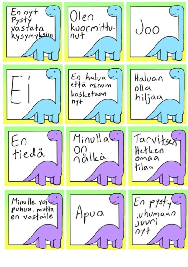 Kommunikaatiokortit (digitaalinen)