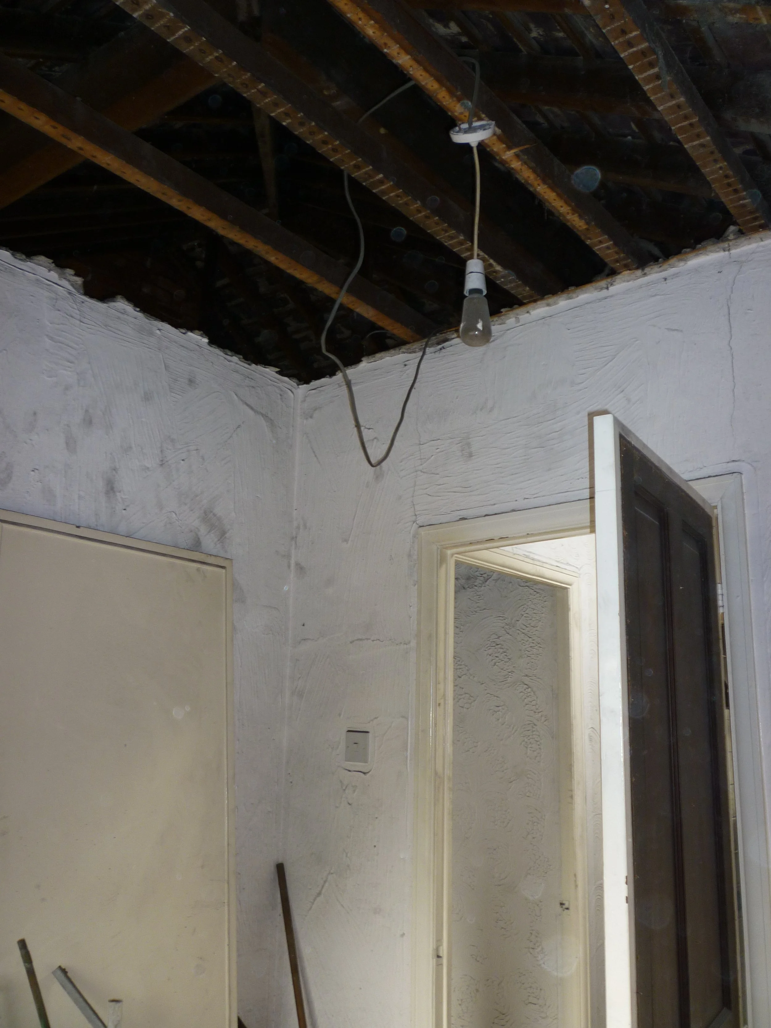 Before renovation in bedroom