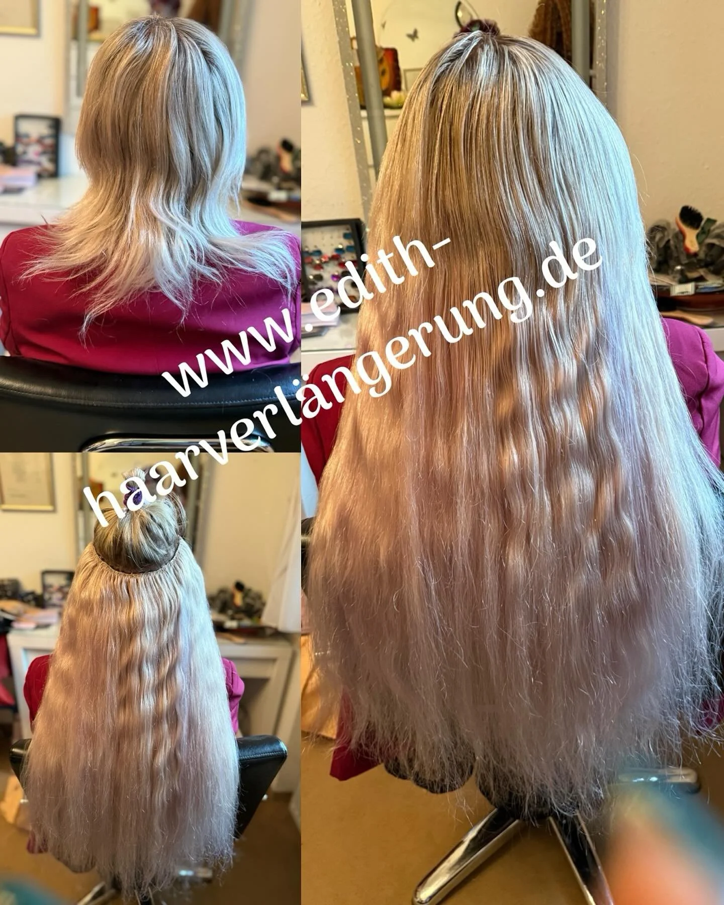 #Haarverl&auml;ngerung #Tressen #Weaving #Schonend #Blond #60cmlang #230gramm
#Glatt ❤️❤️❤️