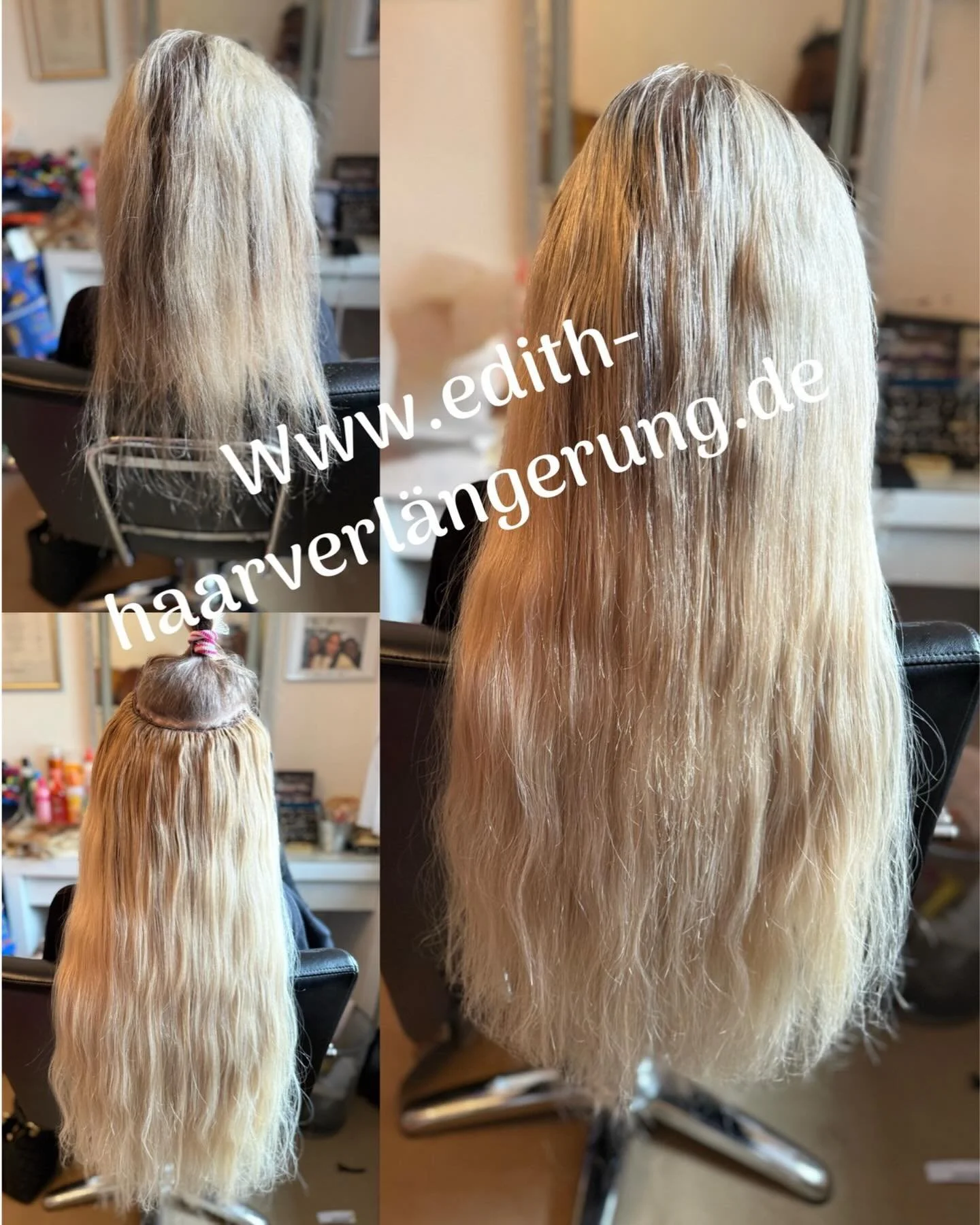 Hairextensions mit Weaving Methode.
Haarverl&auml;ngerung ohne Kleber und Chimie. 300gramm Haartresse in Blond
Auf 4reihen. 60cm lang.
#ExtensionsM&uuml;nchen #WeavingM&uuml;nchen #AfroshopM&uuml;nchen #haartresse #Blond