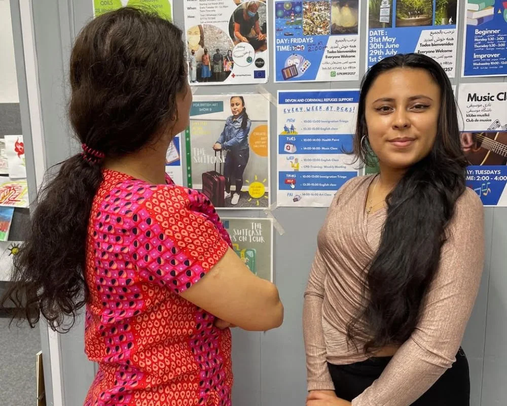 Ingrid and Charlotte