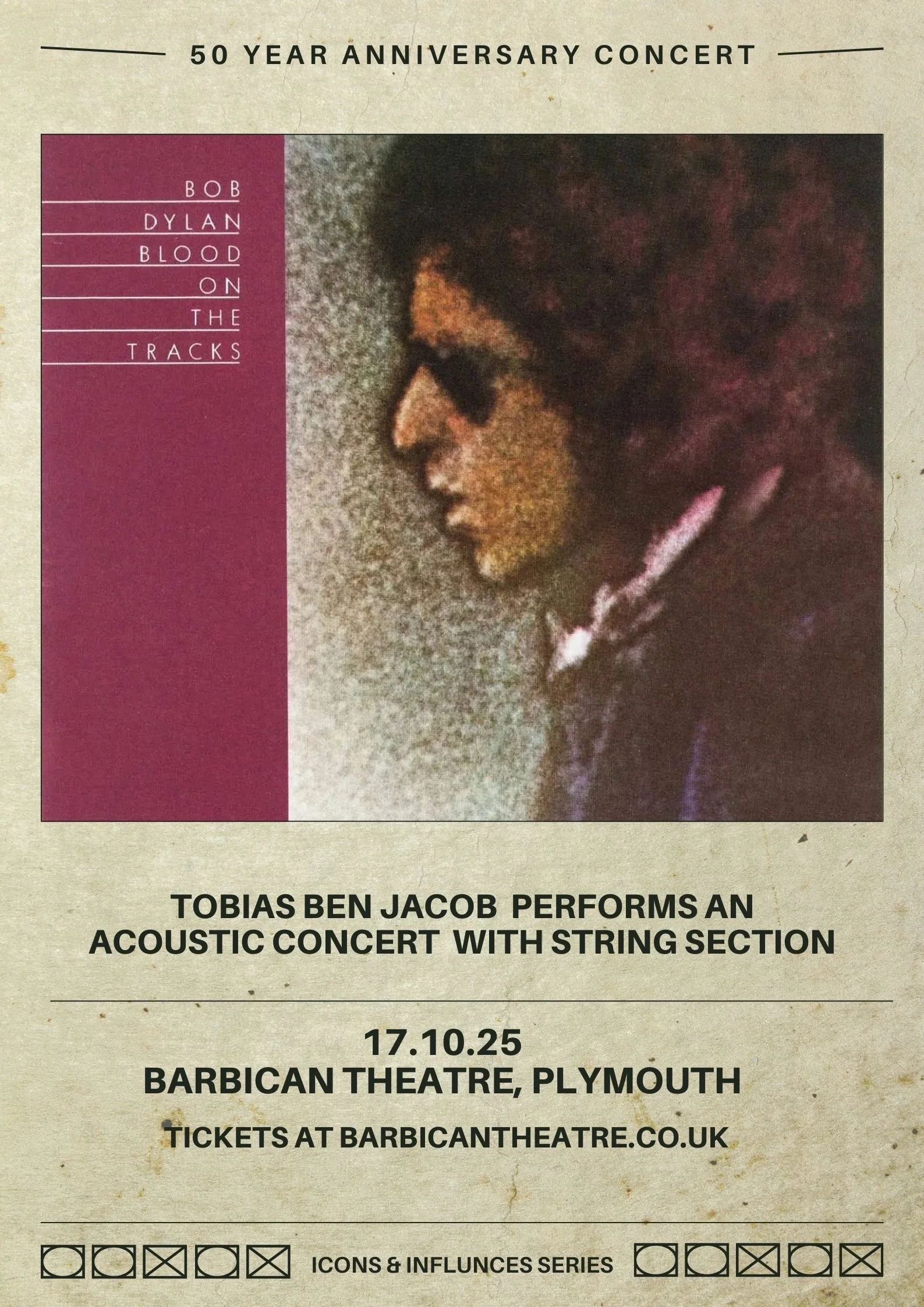 Bob Dylan Tribute - 50 years of Blood on the Tracks