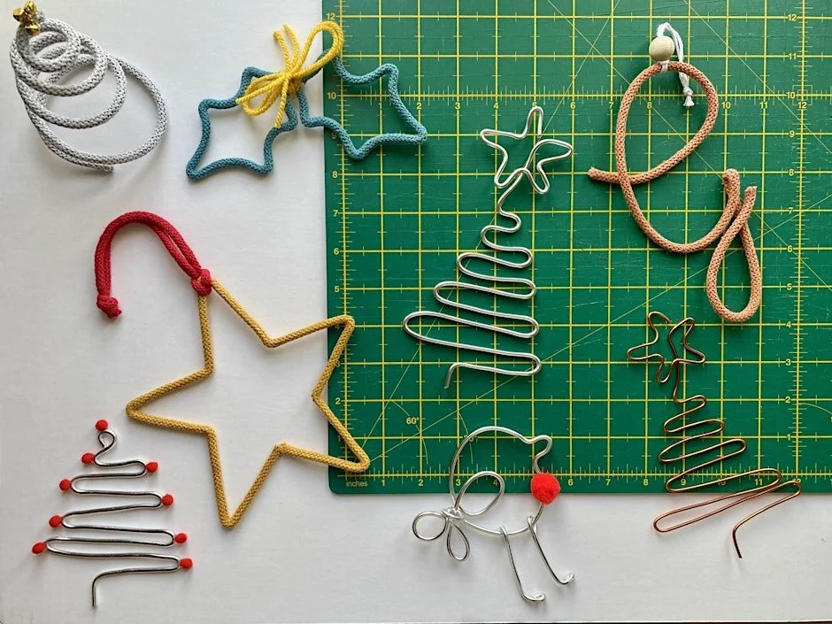 Festive wire figures & tree decorations workshop