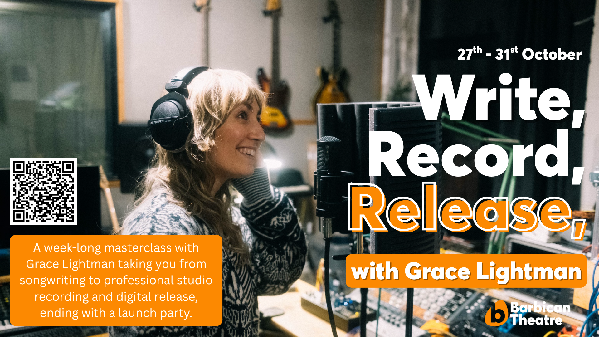 Write, Record. Release with Grace Lightman