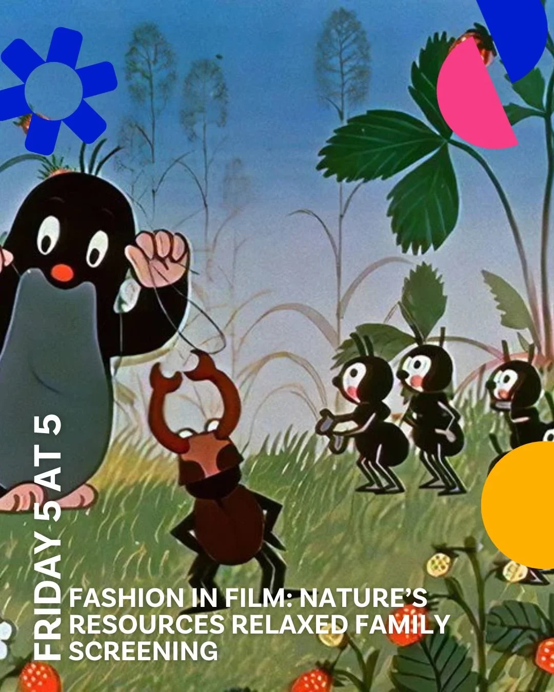 Friday 5️⃣ at Five - Here's our top five cultural highlights that we think you should know about this week in Plymouth!
👉 Fashion in Film: Nature’s Resources Relaxed Family Screening - @plymartscinema 
🗓️ 25 October
👉 Just a bunch of Hocus