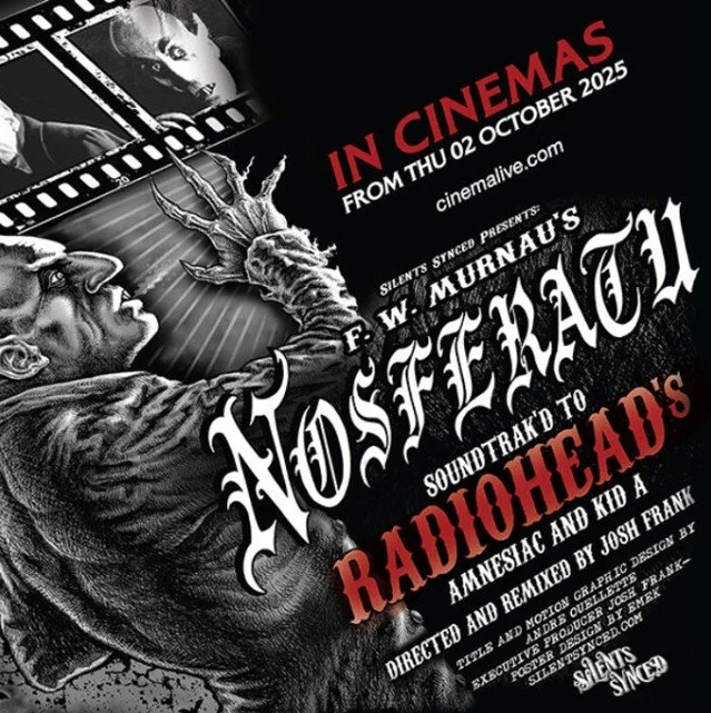 🎃 This Halloween, @plymartscinema gets a spine-tingling remix&hellip; 👻⁠
⁠
Experience Nosferatu x Radiohead &mdash; F.W. Murnau&rsquo;s 1922 horror masterpiece reimagined with the haunting sounds of Kid A and Amnesiac. Plus, catch Knell, a chilling