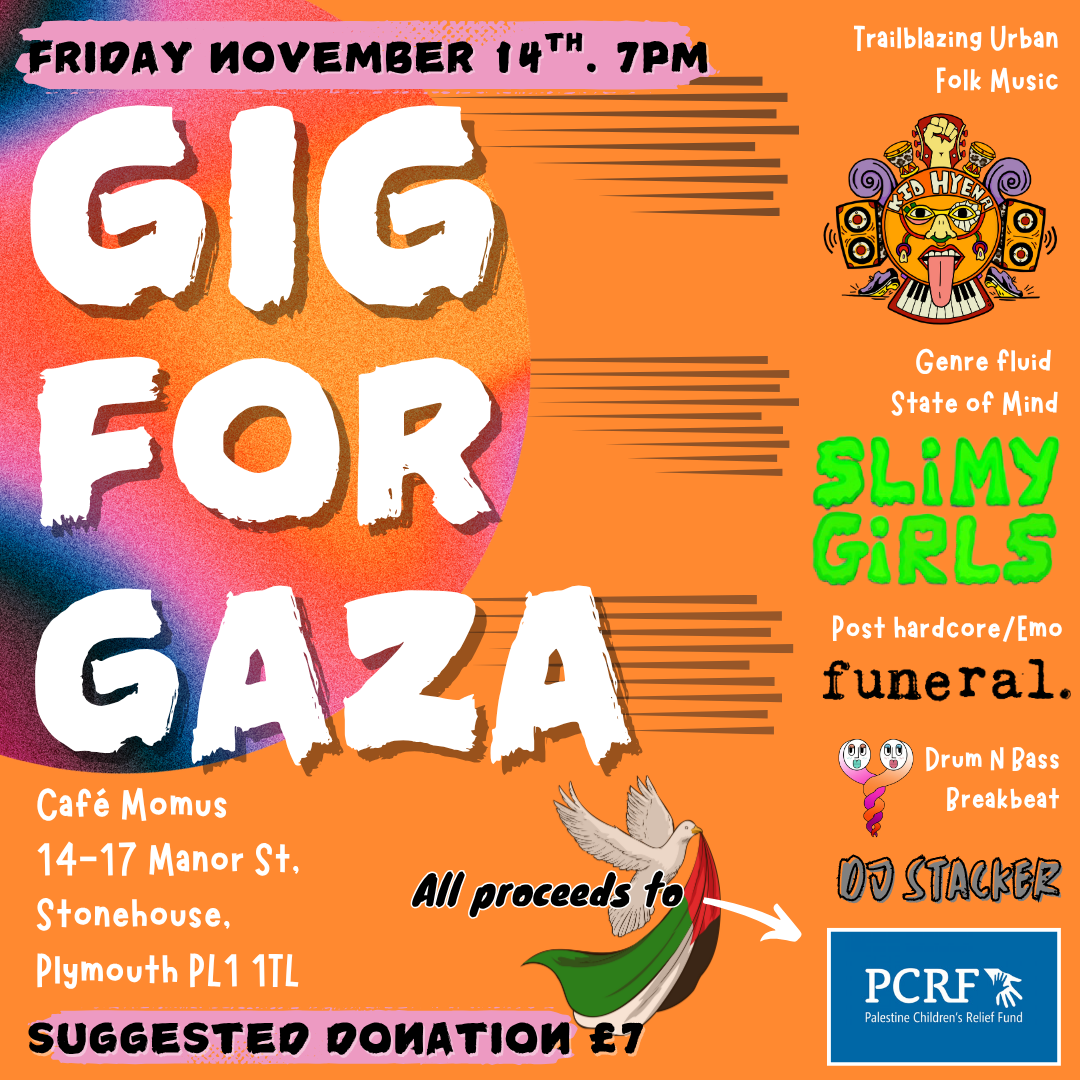 Gig For Gaza - Fundraising Night of Live Music