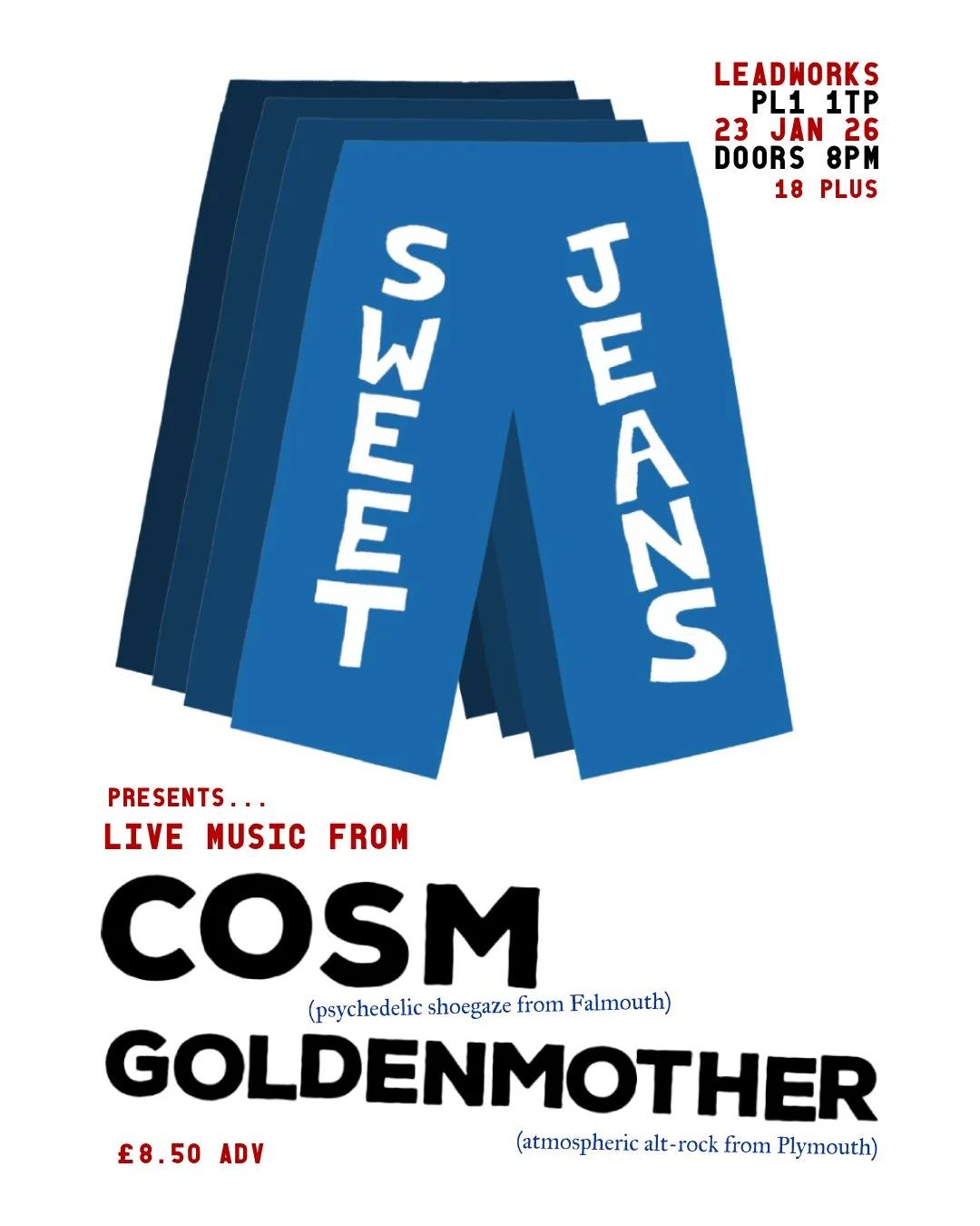 Sweet Jeans Presents: COSM, GOLDENMOTHER