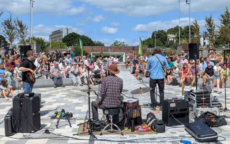 Young music artists wanted for city centre performances in Plymouth next summer