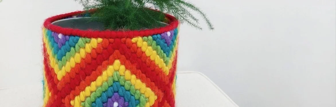 Workshop: Bargello Plant Pot