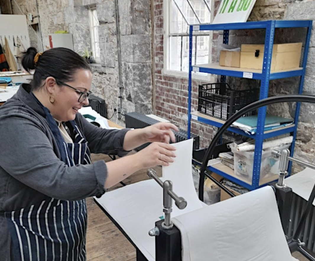 Print & Prosecco – Intaglio – Dry point technique