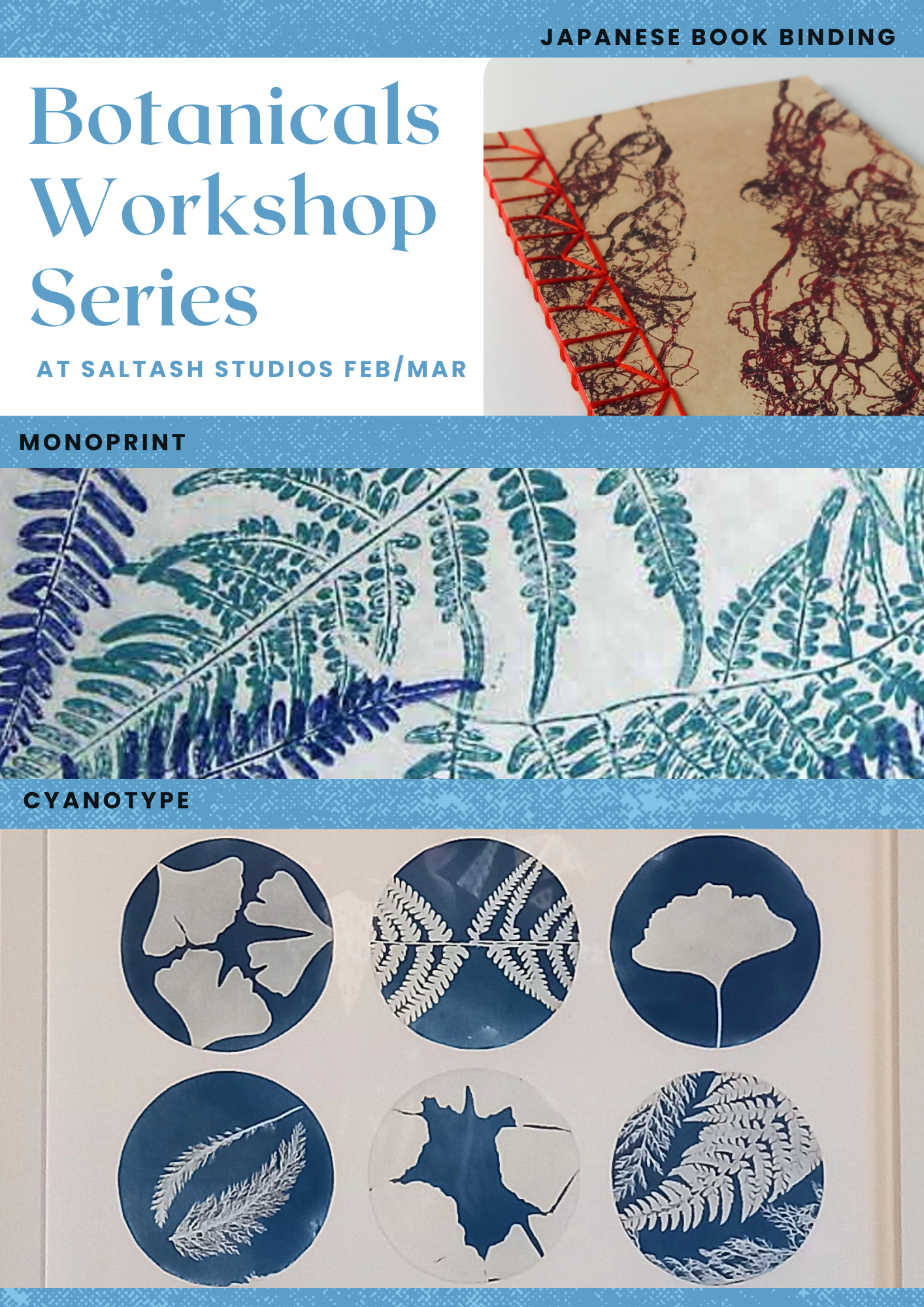 Botanicals Workshop Series- Workshop 3: Japanese Book Binding