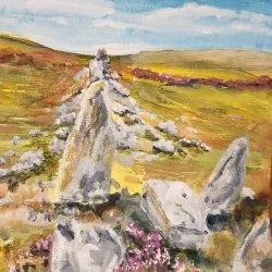 Workshop: Texture on the tors painting