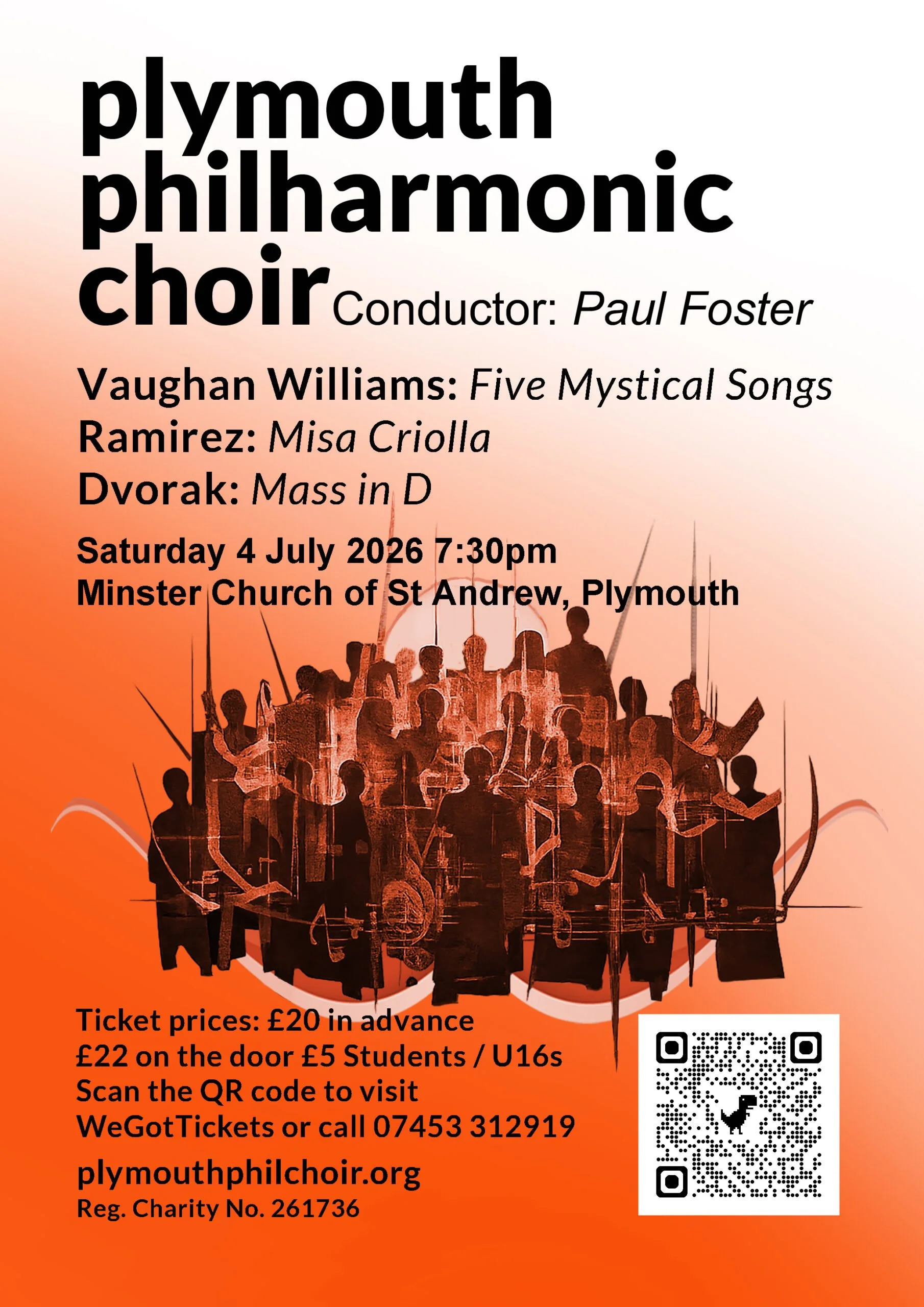 Plymouth Philharmonic Choir conducted by Paul Foster